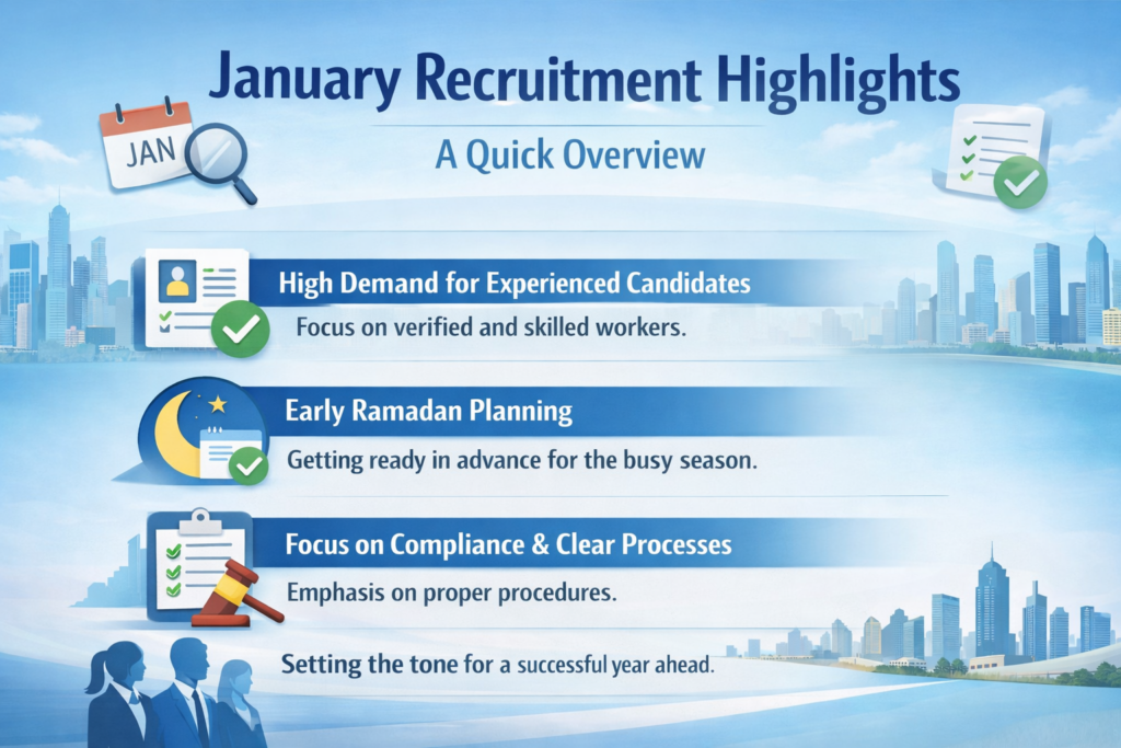 January recruitment trends