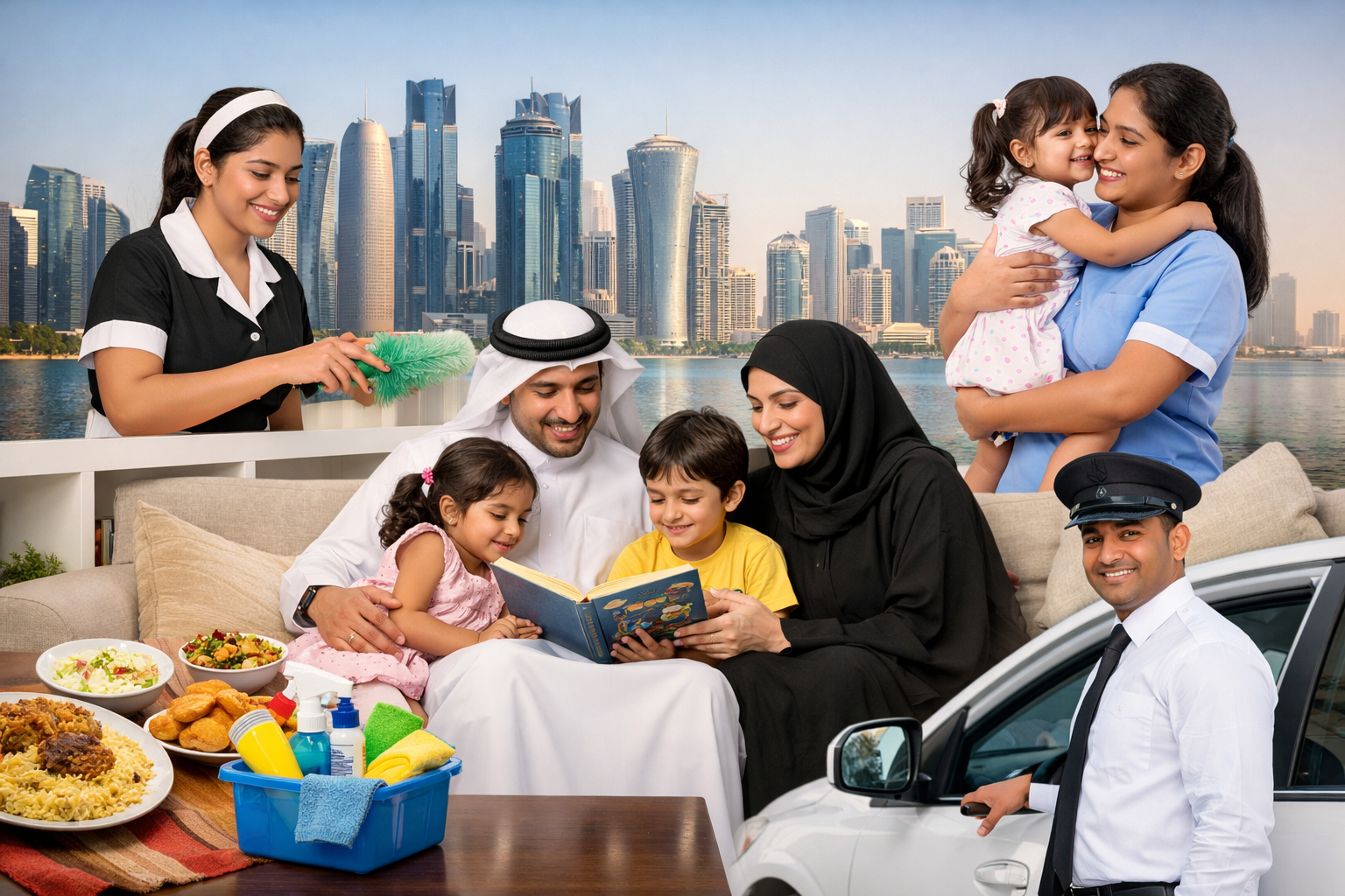 Why Professional Domestic Workers Make Life Easier for Families in Qatar